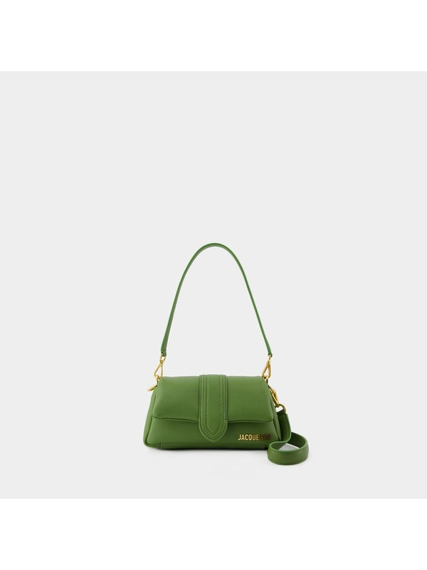 JACQUEMUS - Bambimou Leather Shoulder Bag - Jente