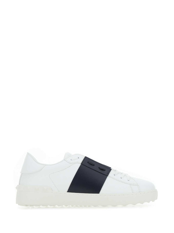Valentino White Low Top Sneakers