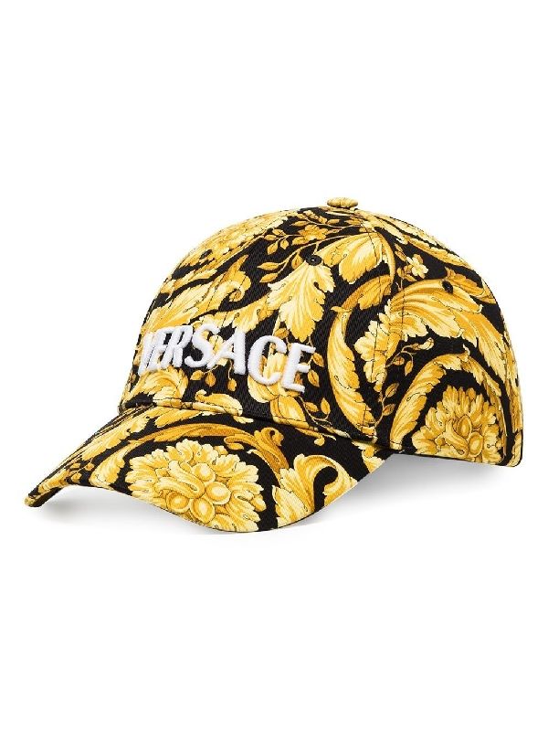 Baroque Logo Embroidered Cap