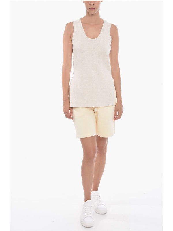 Sleeveless SHIRA Top with Side Splits Sleeveless - jentestore_global