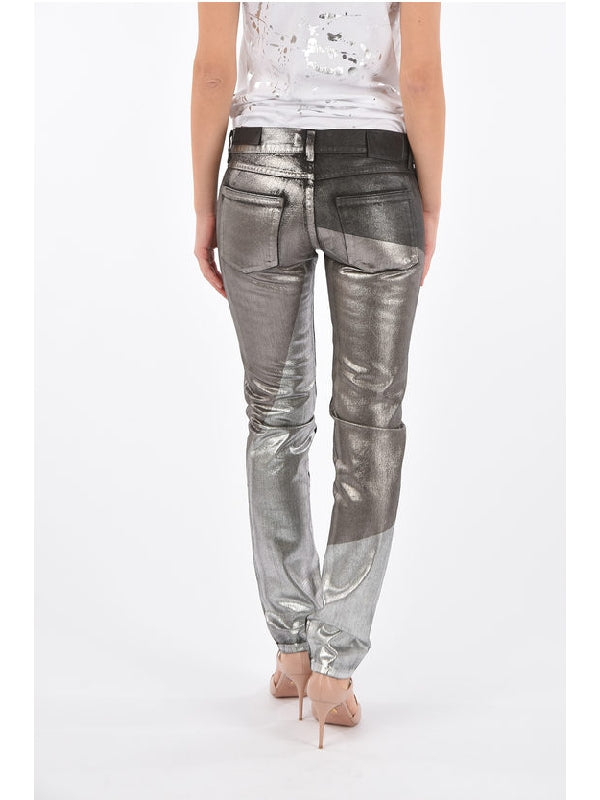 Type 146 Metallic Denim Pants