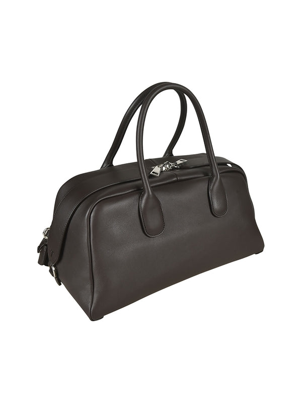 Darsena Leather Medium Tote Bag