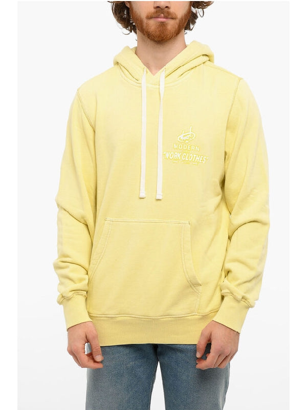 S Ginn Printing Cotton Hoodie