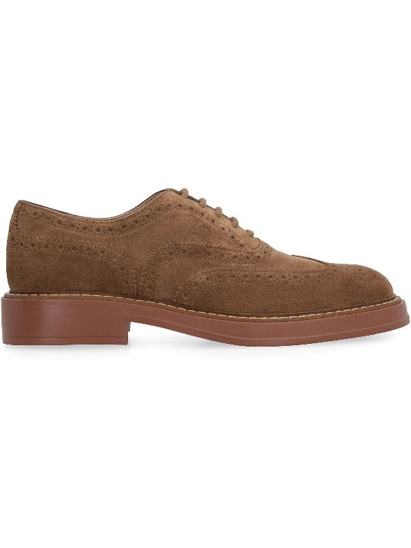 Suede Derby Shoes