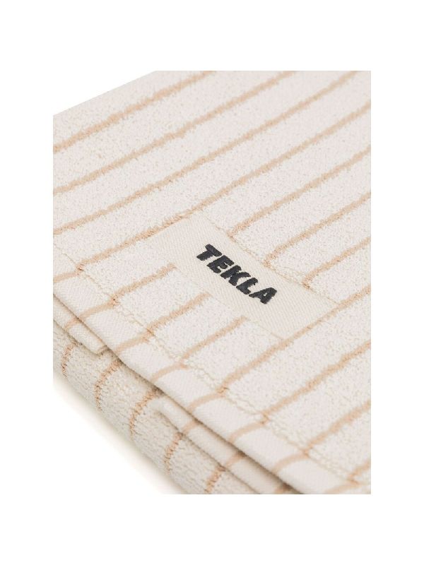 Logo Patch Stripe Towel