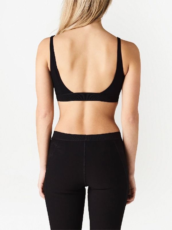 Logo Band Backless Modal Bralette