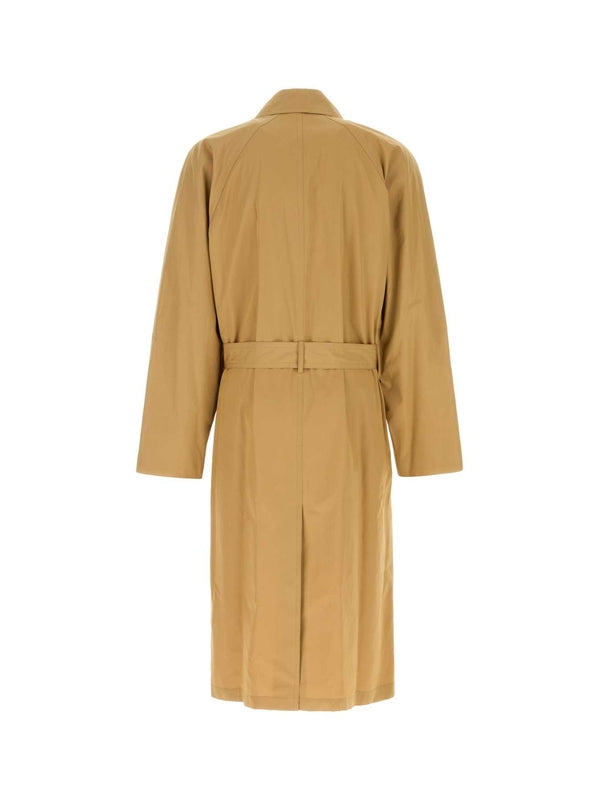 Double Cotton Trench Coat