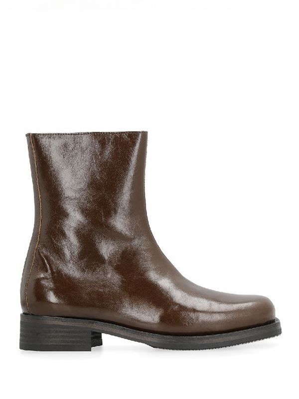 BOOTS A3207CO OLIVELEATHER Brown Ankle Boots