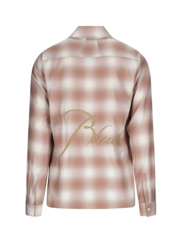 Fluid Flannel Logo Shirt