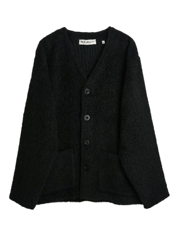 Wool Blend V-Neck Cardigan