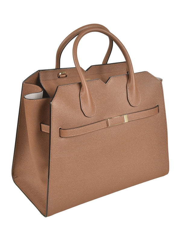 Milano Leather Medium Tote Bag