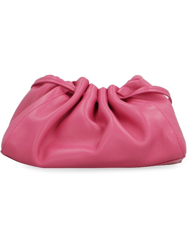 Lambskin Drawstring Clutch