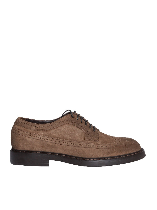 Suede Derby Shoes