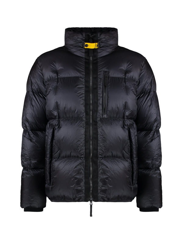 Logo Patch High-Neck Padded Jacket