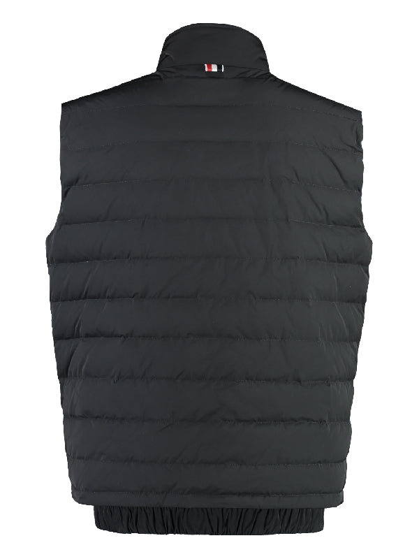 4-Bar High Neck Padded Vest