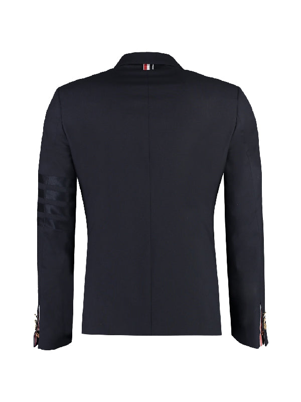 4-Bar Classic Sports Wool Jacket