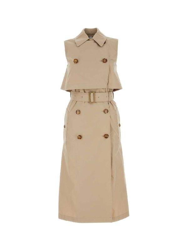 Belted Trench Dress