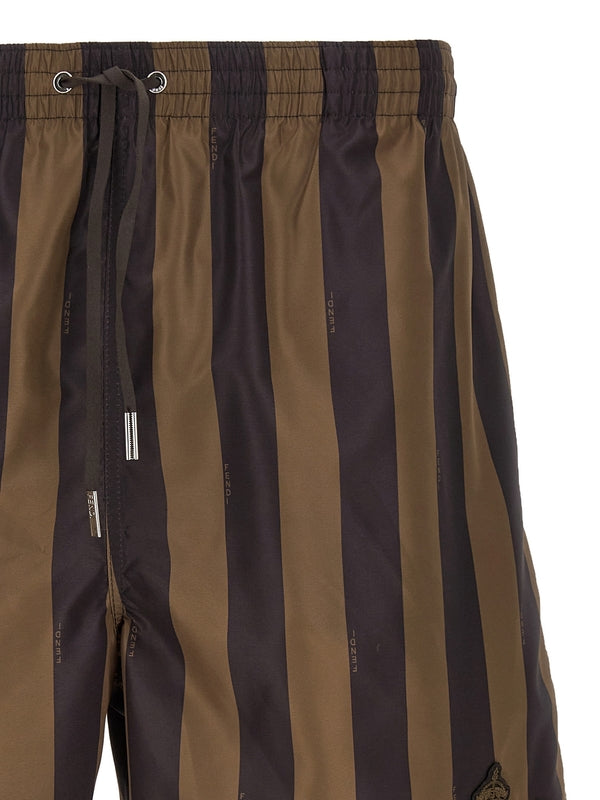 'Fendi Crest' swimsuit Swim Shorts