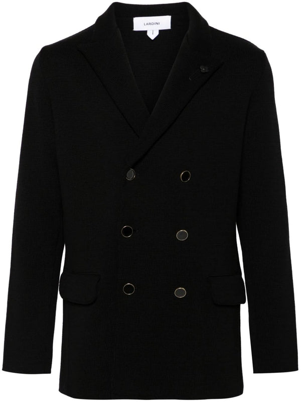 Boutonniere Double Wool Coat