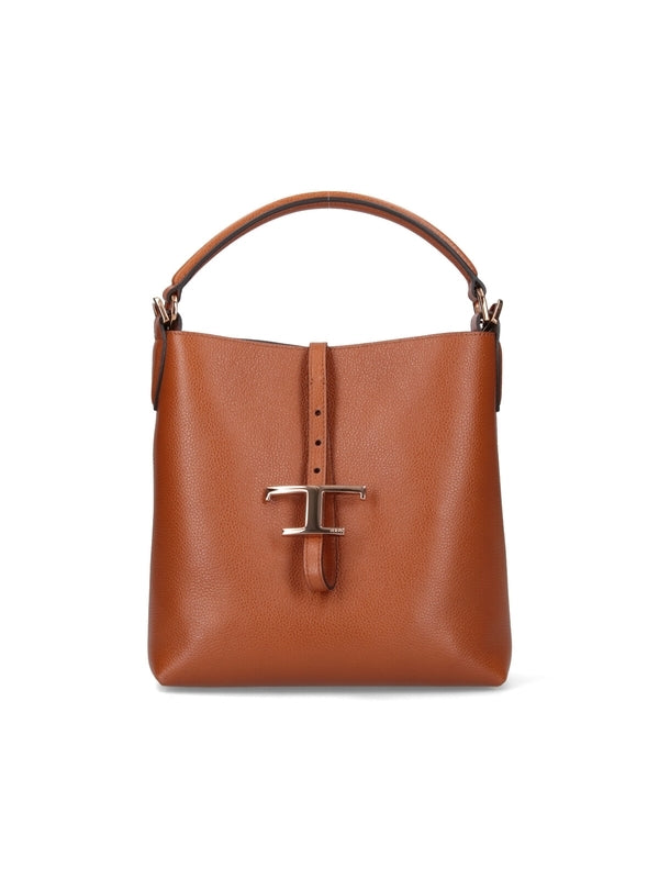 Tod'S Brown Tote Bags