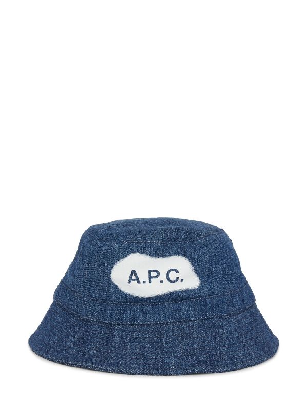 Logo Denim Bucket Hat