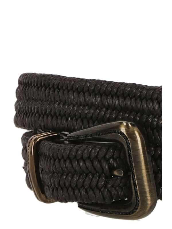 Brunello Cucinelli Belts Black Other Fabric Belts