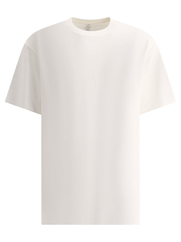 White Cotton Short Sleeve T-Shirt