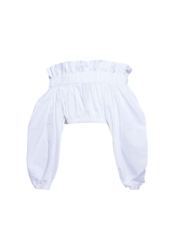 Bow Detail Off-Shoulder Top