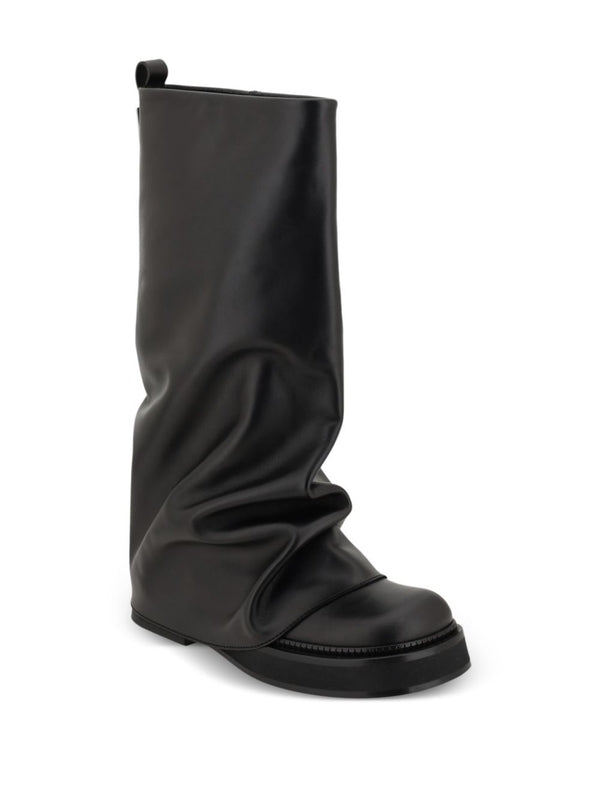 Robin Layered
  Leather High Boots