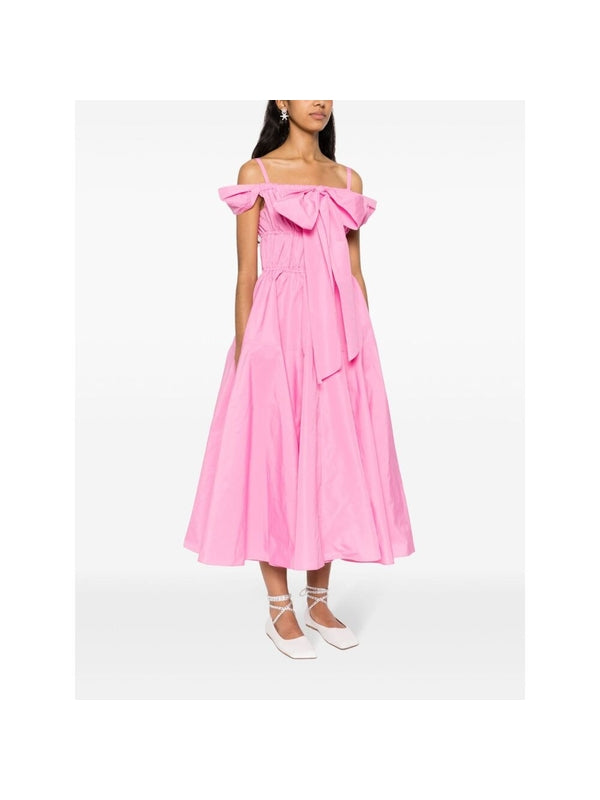 Cocktail Off-shoulder Gathered
  Dress