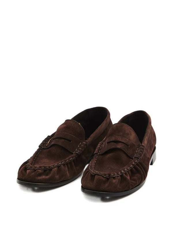 Saint Laurent Brown Loafers