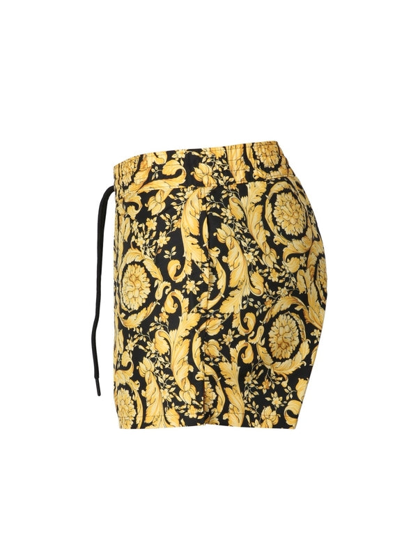 Pattern Printed Swim Shorts