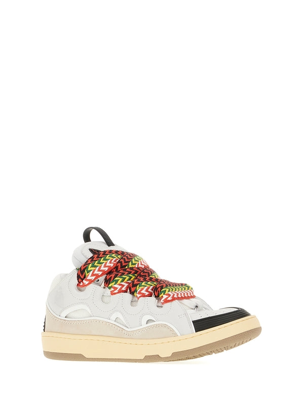 Lanvin White Low Top Sneakers