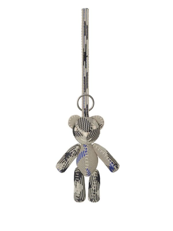 Thomas Check Pattern Bear Charm