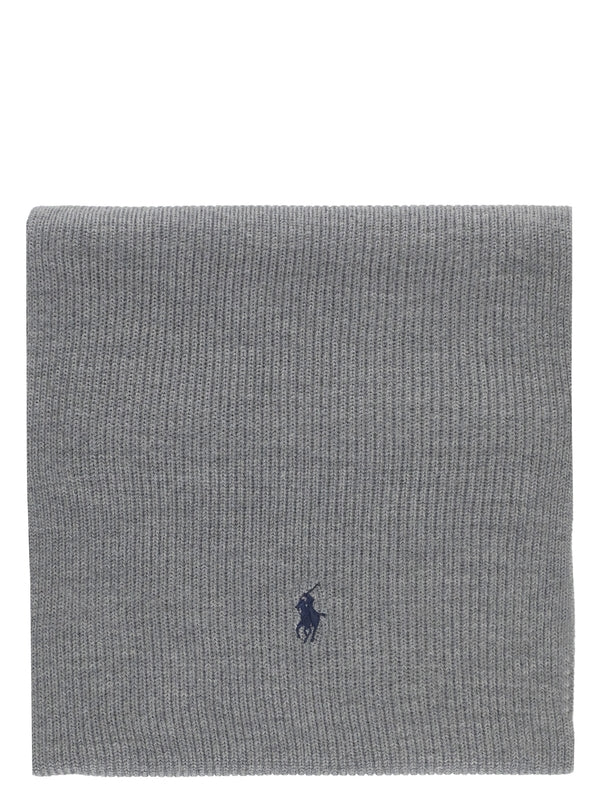 Polo Ralph Lauren Grey Wool Mufflers