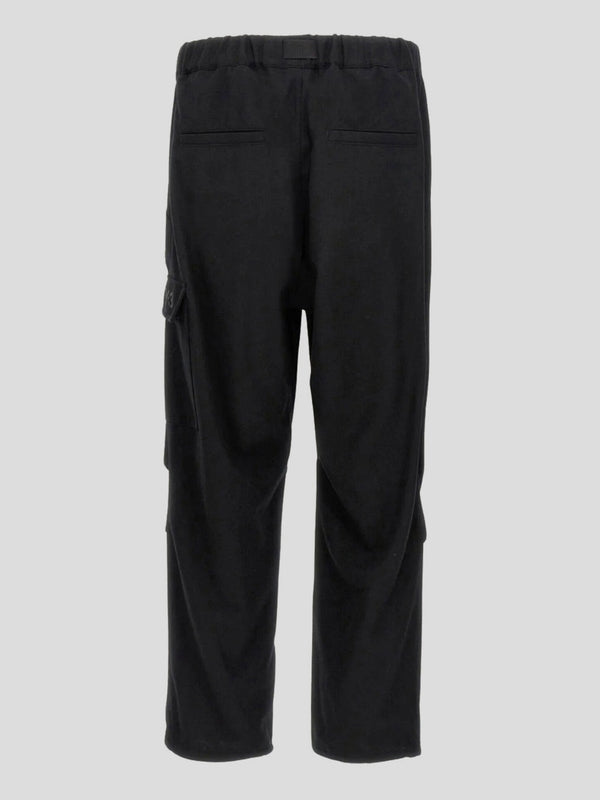 Wool Belt Cargo Pants