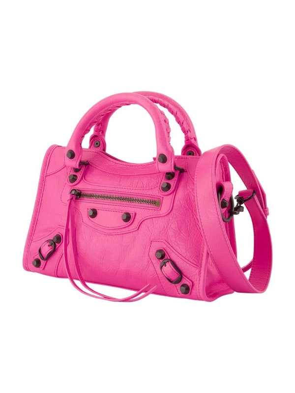 Balenciaga City Mini Pink Tote Bags