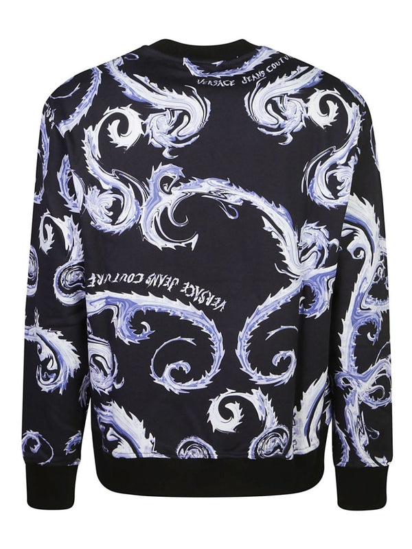 All-Over Printing Cotton Sweatshirt