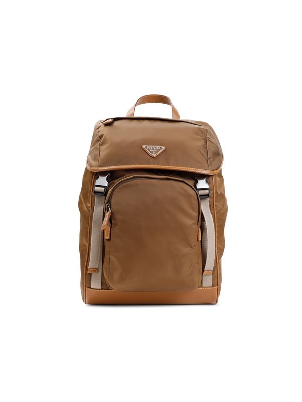 Triangle Logo Nylon Backpack