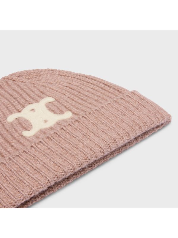 Triomphe Logo Cashmere Beanie