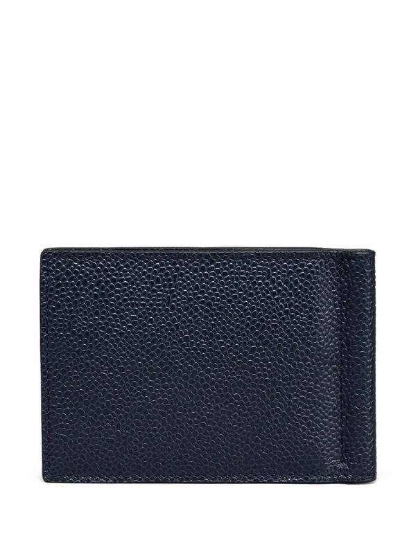 Thom Browne Navy Card Holders