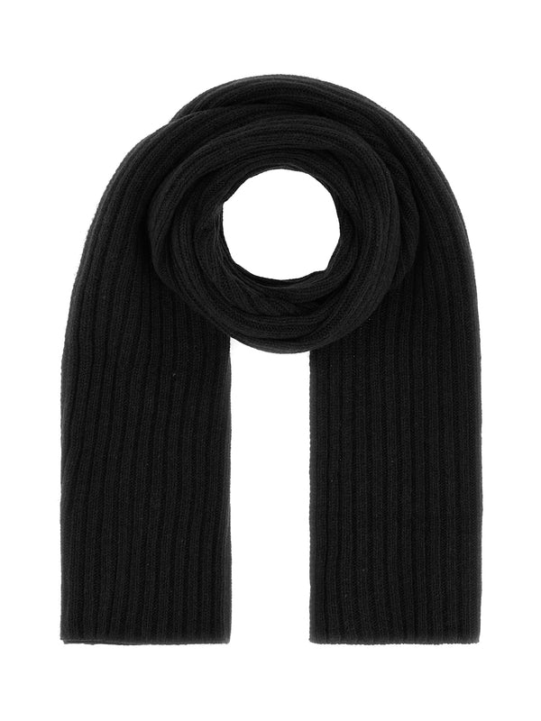Peuterey Black Wool Mufflers