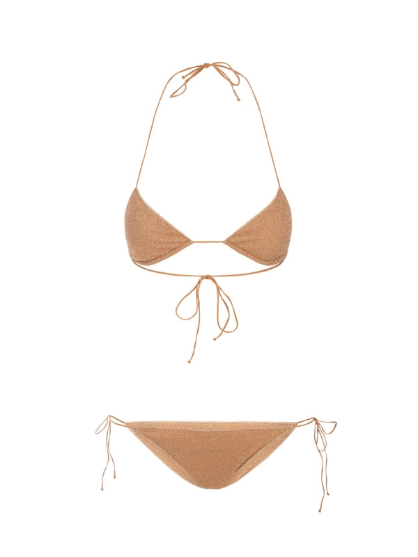 Lumiere Lurex Bikini Set