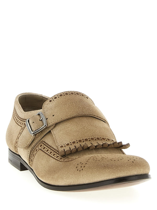 Church'S Beige Monkstraps