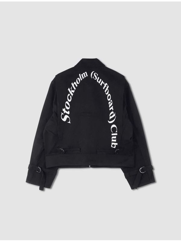 Back Logo Detail Cotton Work Jacket