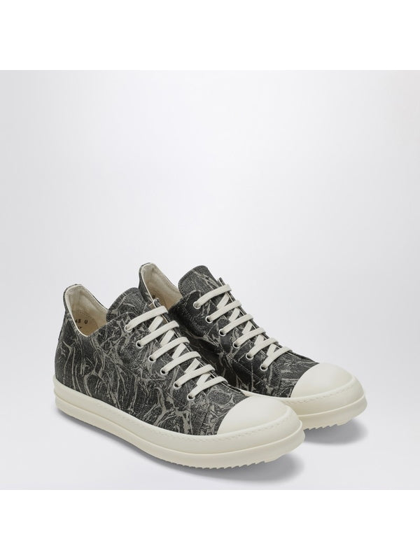 Rick Owens Drkshdw Black Low Top Sneakers