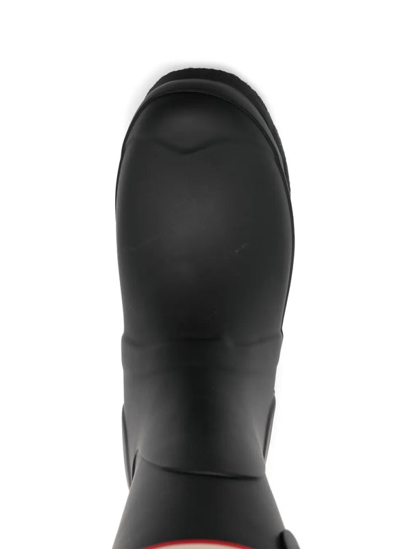Hunter Black Ankle Boots
