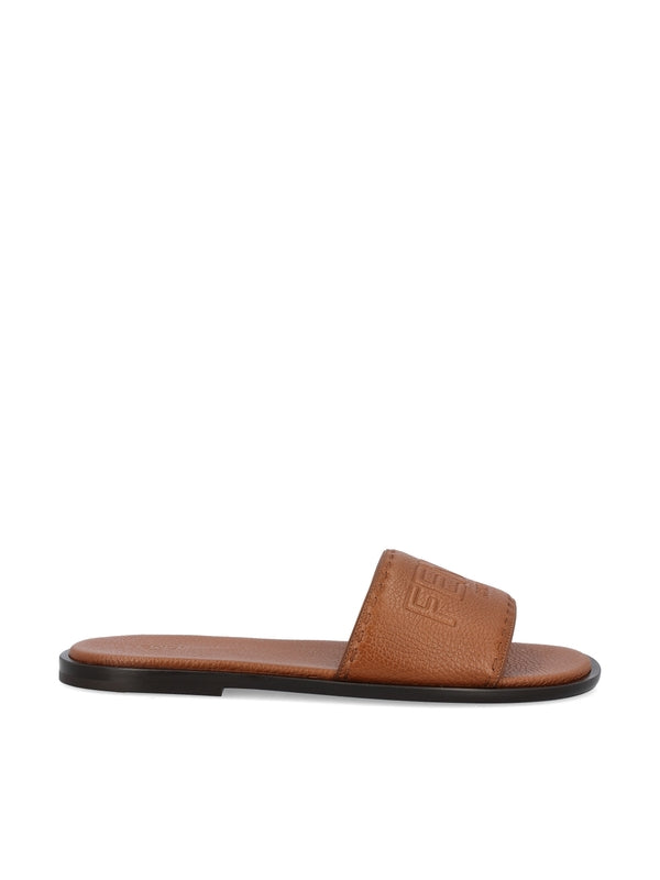 Fendi Brown Slides