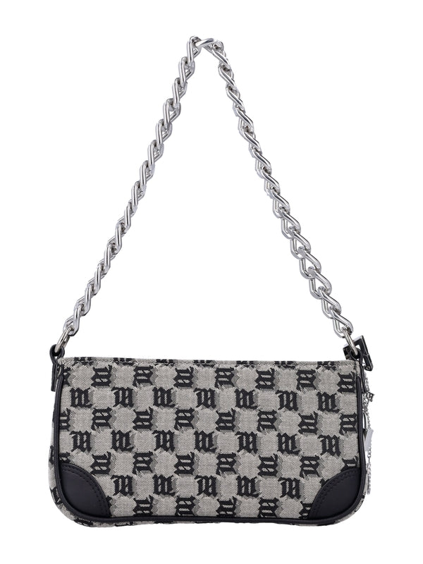 MISBHV - Monogram Chain Baby Shoulder Bag - Jente