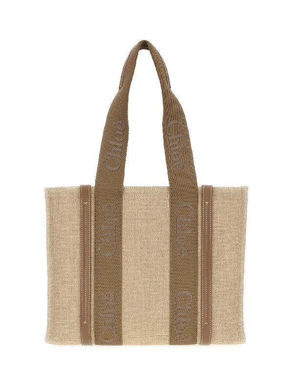 Woody Logo Tote Bag